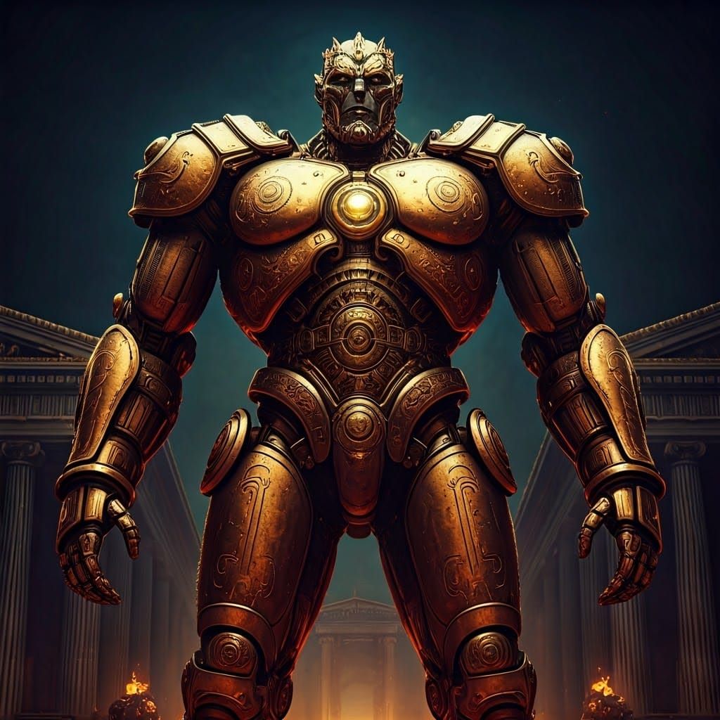 Mechanized Heracles in Ancient Greek Metropolis