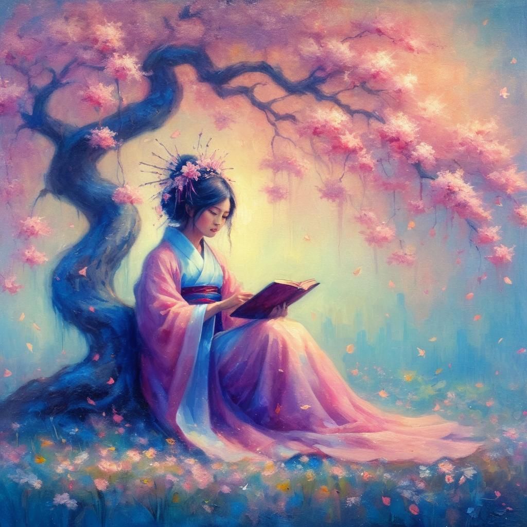 Dama harta de tanto sakura.