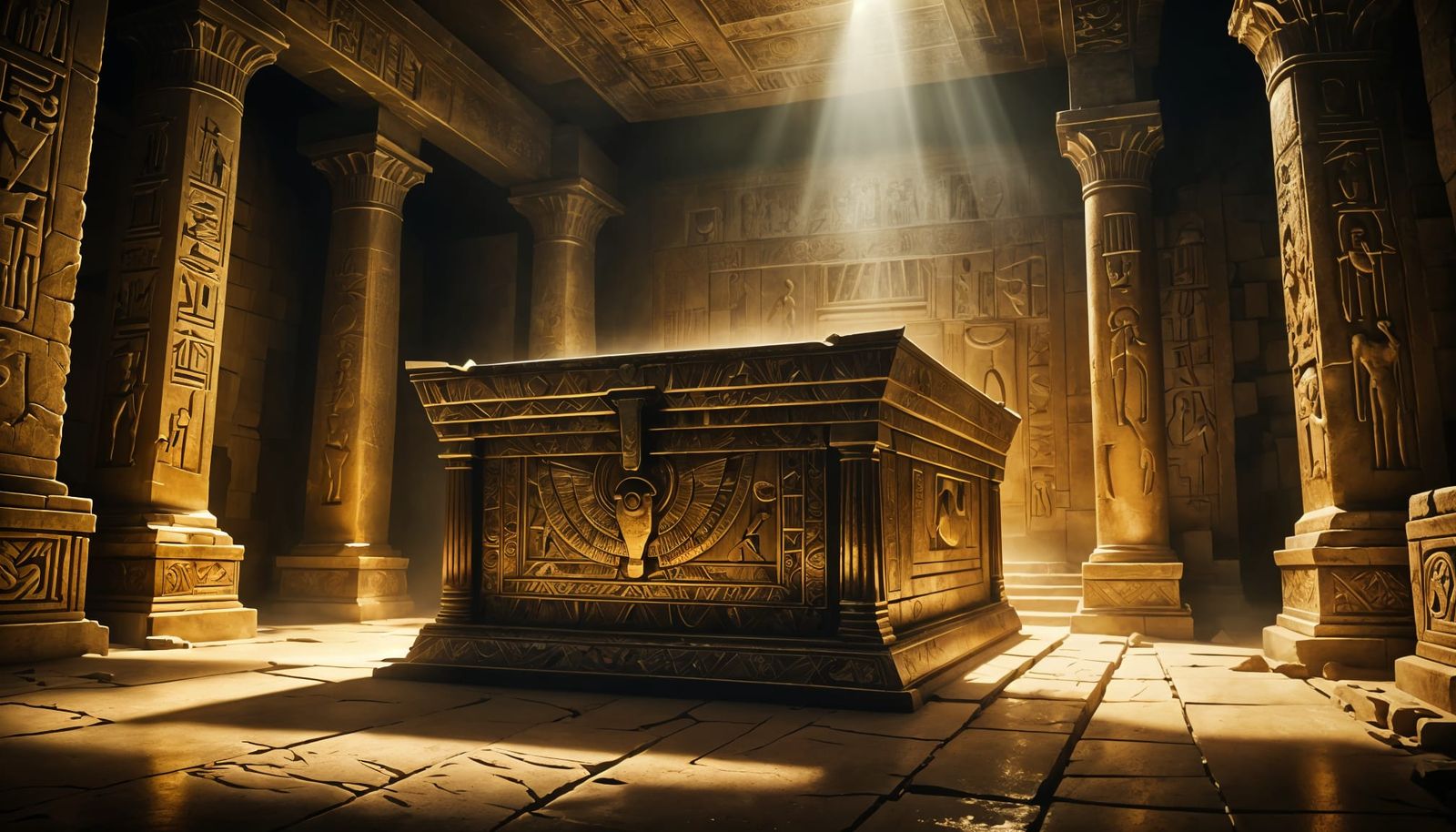 Ark of Covenant Radiates Energy in Saqqara Serapeum