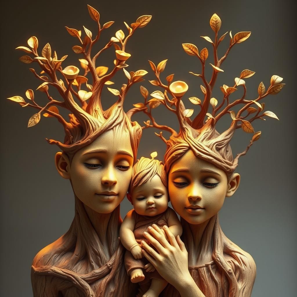 Wood carving in 3D by Vincenzo Matanone from Salerno in Italy