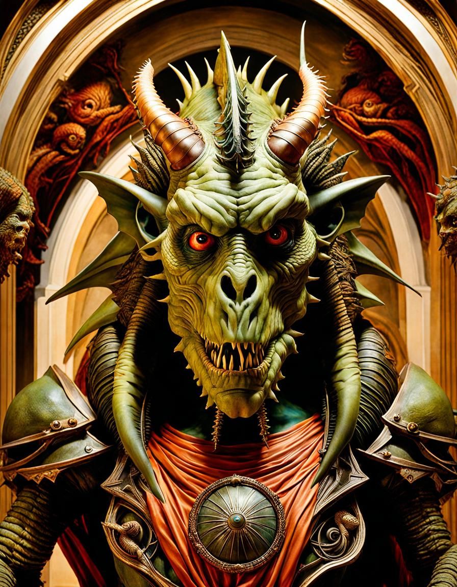 Frankenstein's Cryptid David: A Fantasy Monster