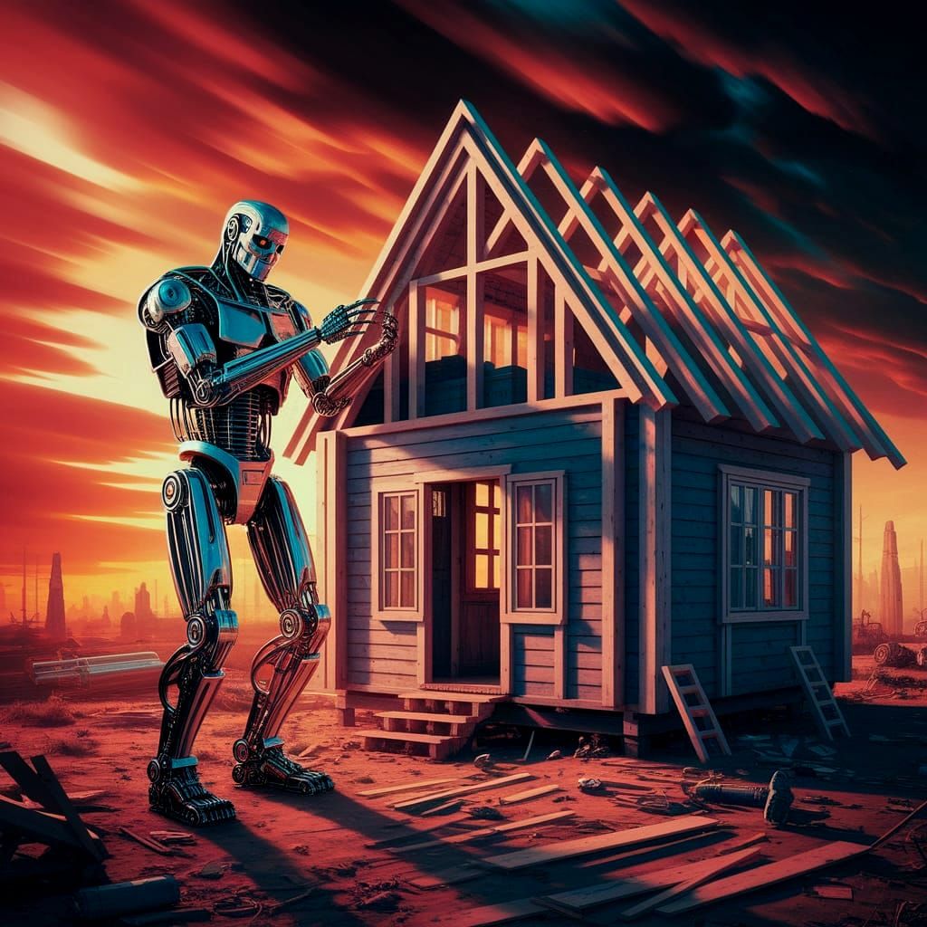 Cybernetic Rebuilder in a Post-Apocalyptic Dystopia