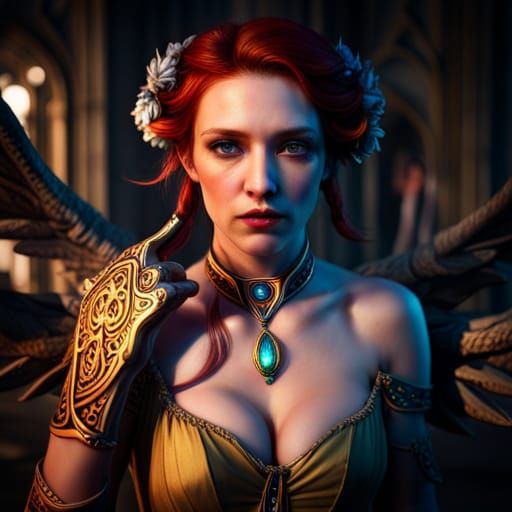 Mythical Creatures Take Selfies: Dark Fantasy Concept Art