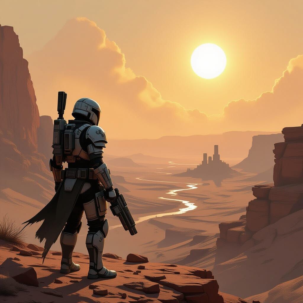 Clone Commando at Desert Canyon Edge