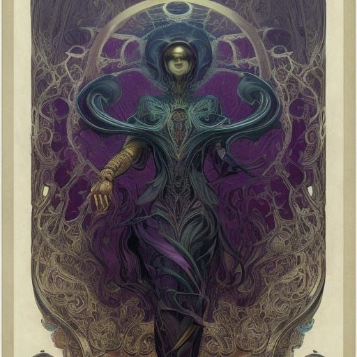 Ethereal, Biomechanical Creature Rises from the Shadows