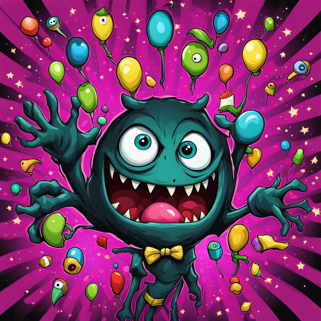 Sinister Dark Fantasy Image of Corruption and Delusion