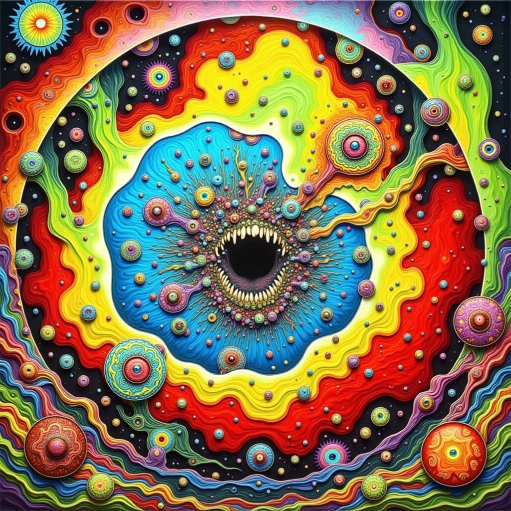 Van Gogh's Psychedelic Realm