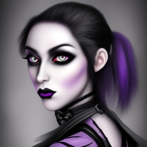 Annabel gothic vampire teenager