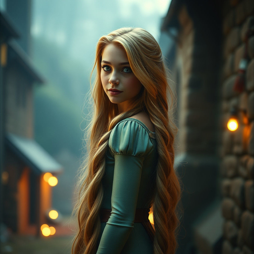 Modern Rapunzel Film Still