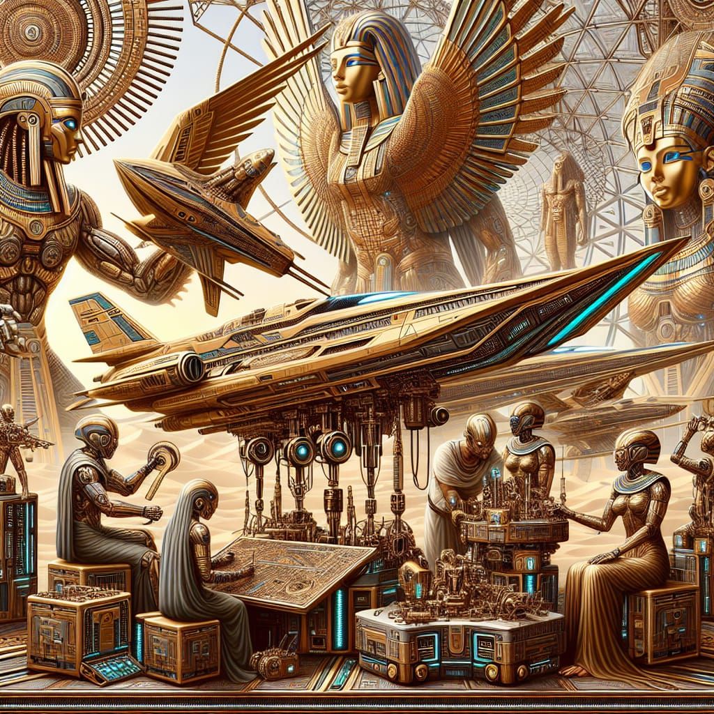 constructing Egyptian Cyborgs