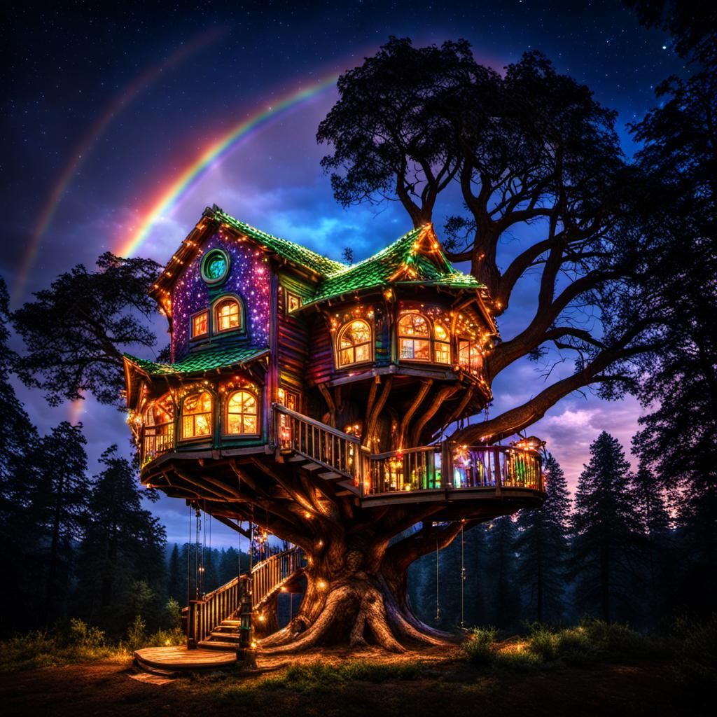 Rainbow Treehouse🌈(2)