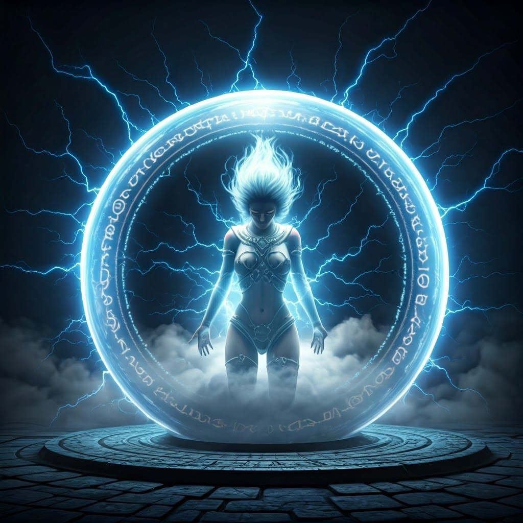 Arcane Crystal Orb of Electrical Energy