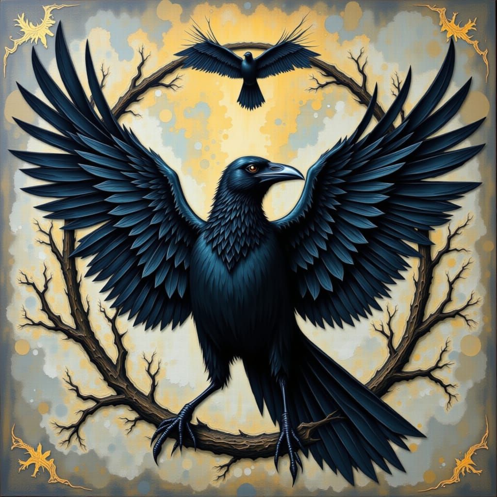 A Murder of Crows: Mysterious Gathering