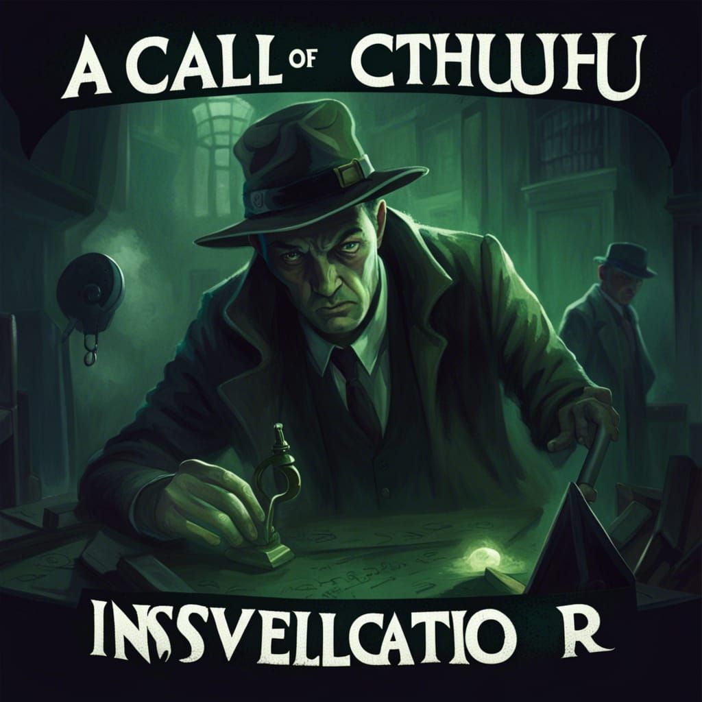 Call of Cthulhu Investigator Ready for Adventure