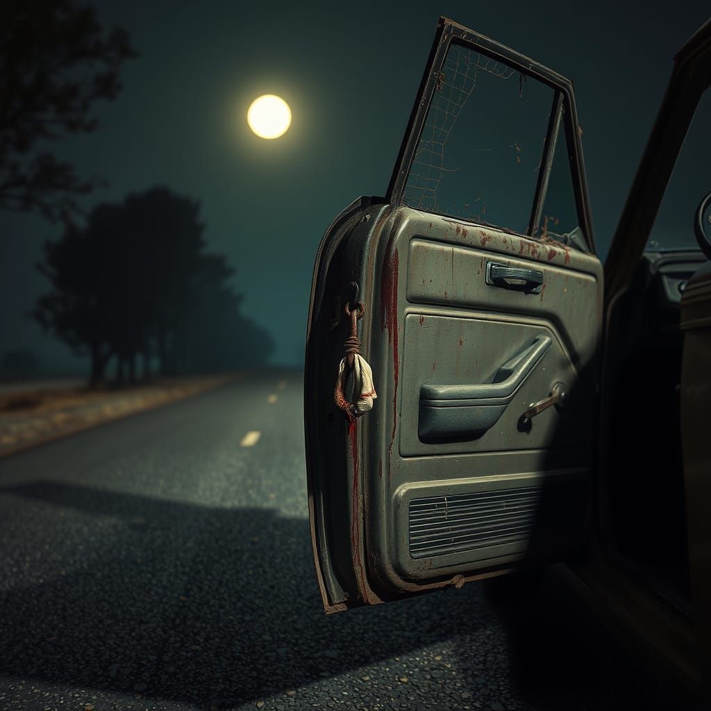 Macabre Abandonment: A Haunting Horror Scene