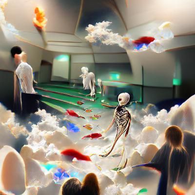 Abstract Afterlife Concept Art