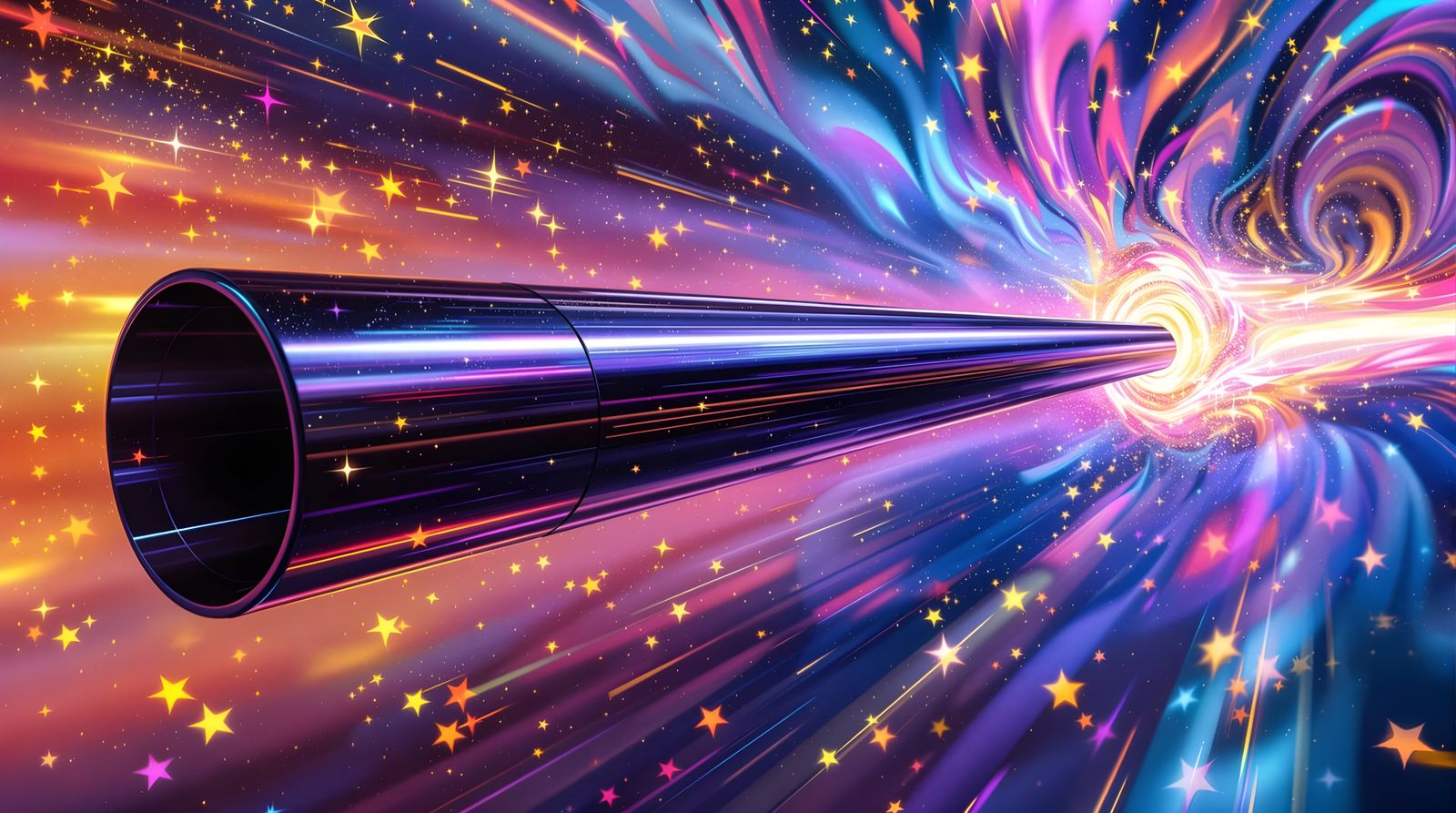 High-Velocity Cylinder Races Through Plasma Vortex