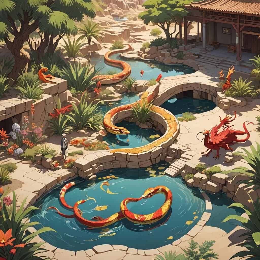 snake Village Landscape