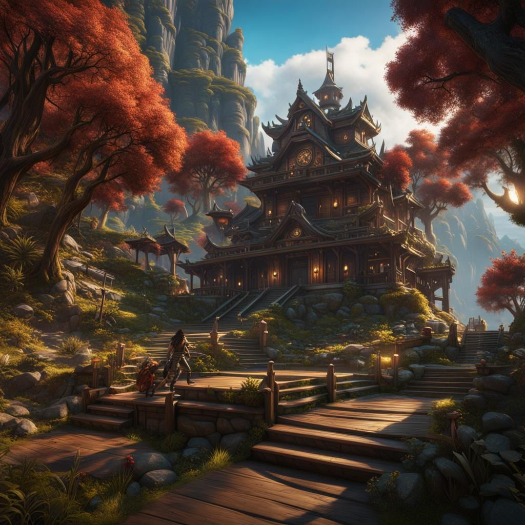 Johnny Silverhand: Detailed Matte Painting in 8K