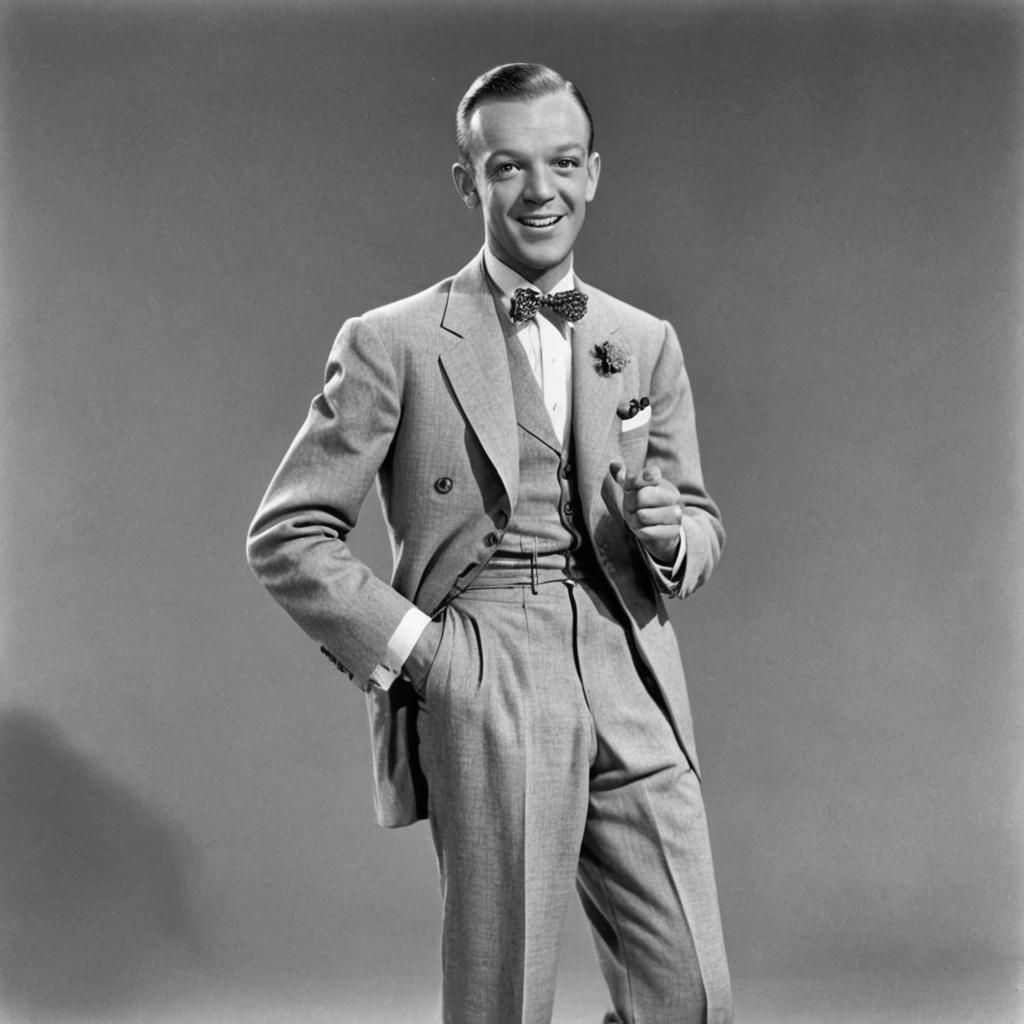 Elegant Portrait of a Dancer in Classic Style