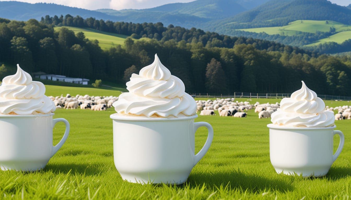 The Mysterious crop cream coffees