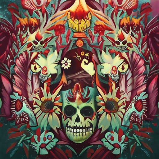 Day of the Dead Comic Book Art