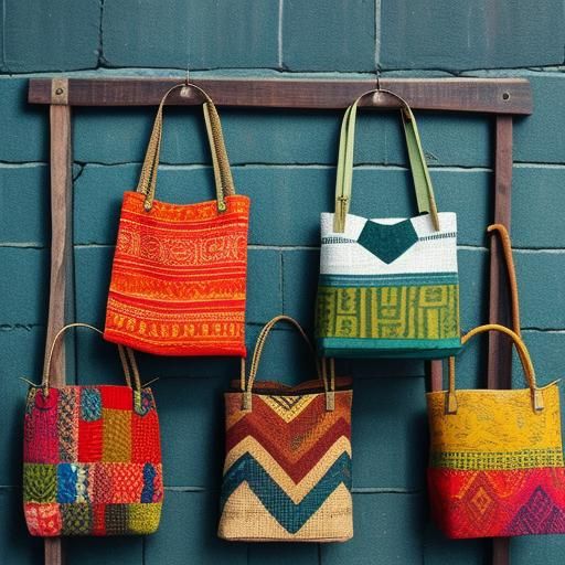 Upcycled Textile Bags: Sustainable Style
