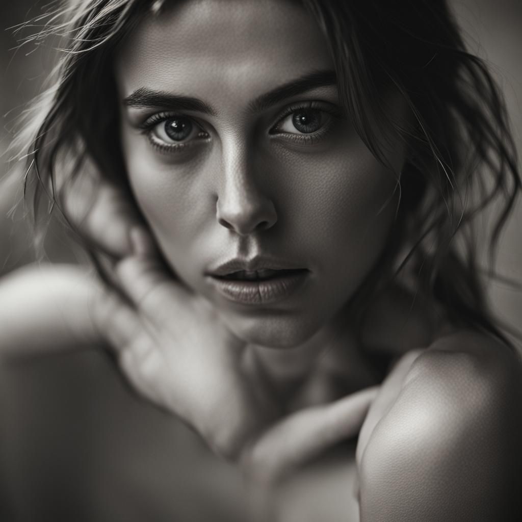 Ana de Armas Naturist Portrait Inspired by Jeffries