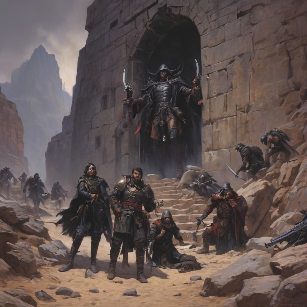 Grimdark Fantasy Illustration