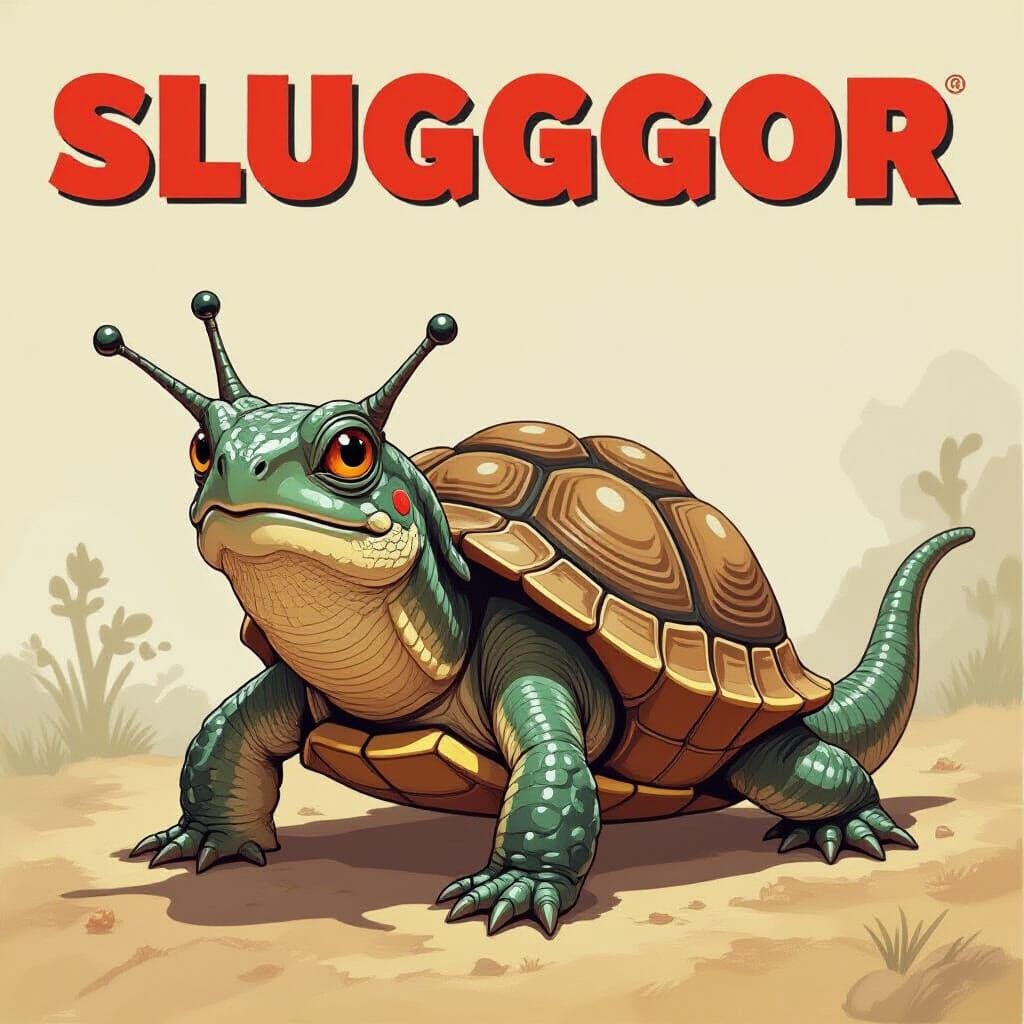 Slugggor - Unique AI Generated Character