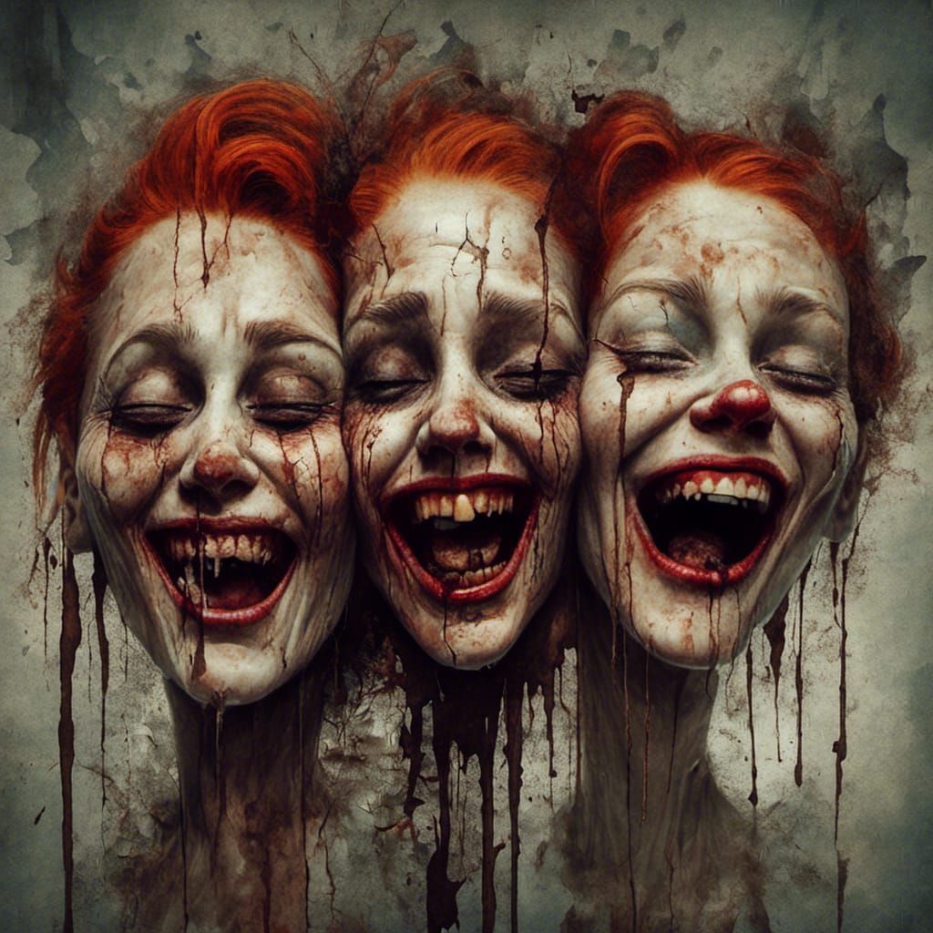 Laugh Now Cry Later: Macabre Caricature in Horror Style