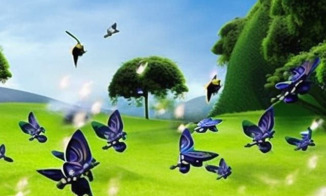Pixies in a Glade