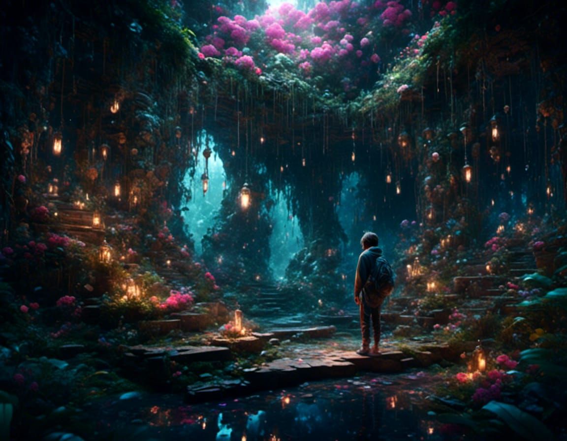 Magical Sanctuary Discovered by Homeless Children