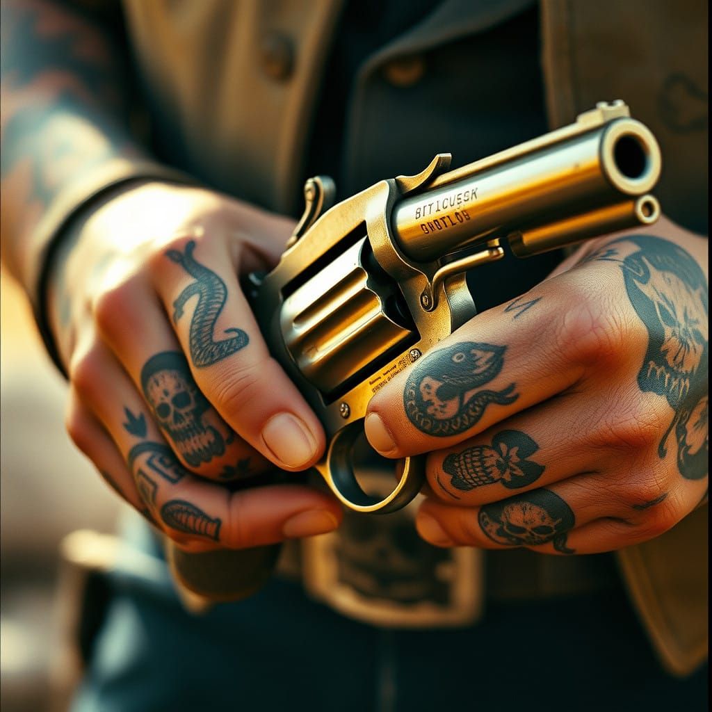Weathered Gunslinger's Hands