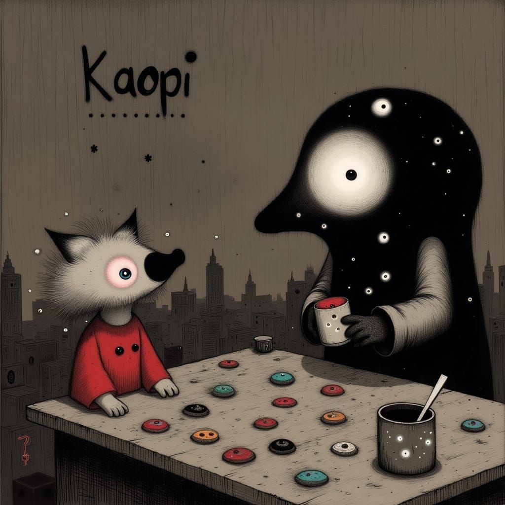 Kaopi? π€ Maybe a new fantasy word!π‘π