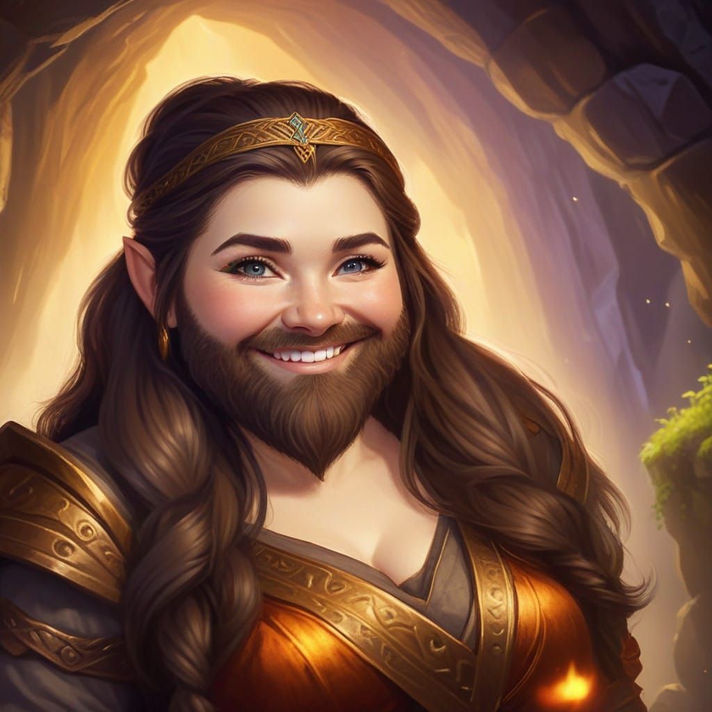 Bearded Dwarven Lady 6