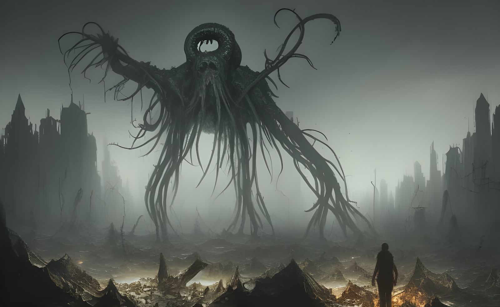 Cthulhu Destroys Heaven: A Post-Apocalyptic Horror