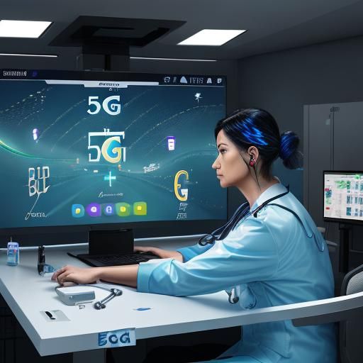 doctor, 5G, advanced medical equipment