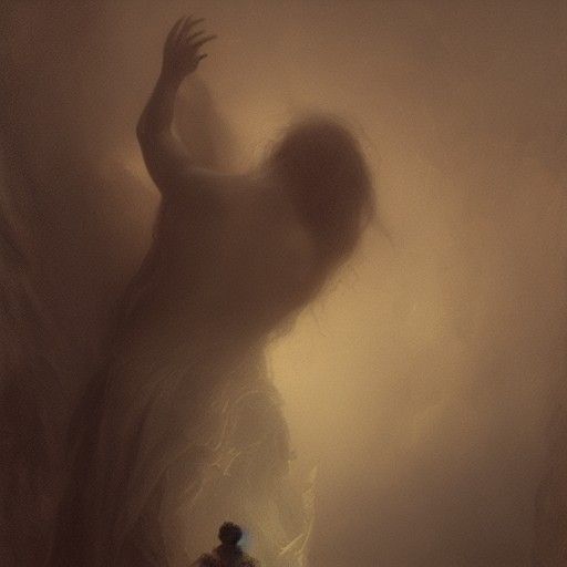 Disturbing Self Destruction in Gothic Horror Style