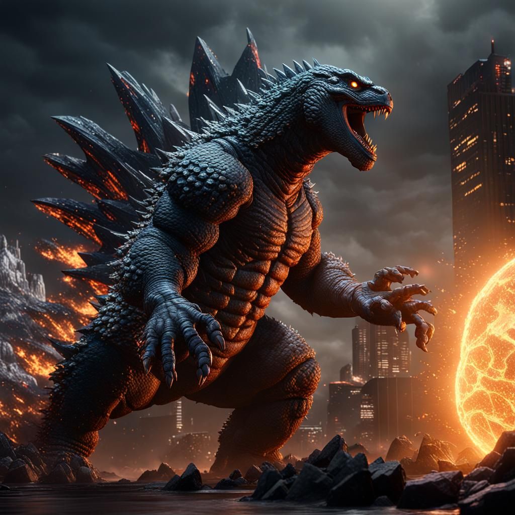 Godzilla Versus Goku: Epic 3D Game Battle