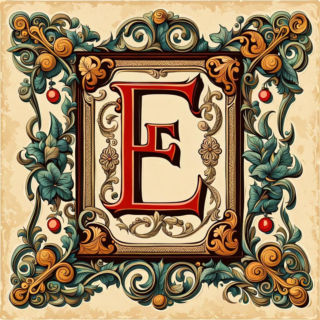 letter e