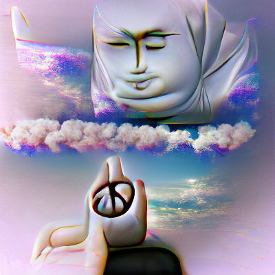 Serene Scene for Inner Peace and Meditation