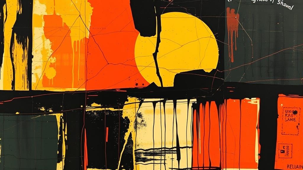 Fractured Sun.  Hard Rain Gonna Fall.