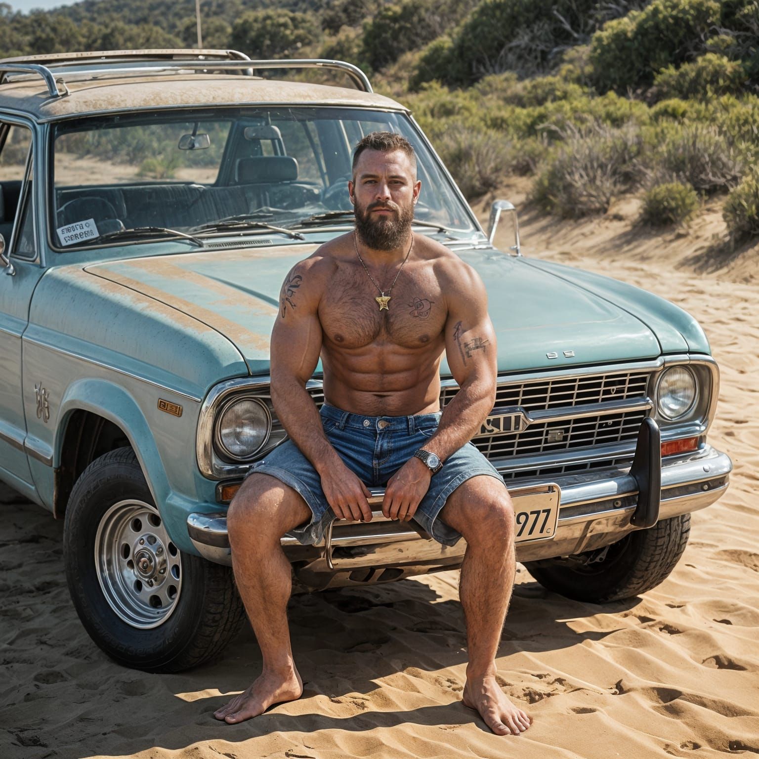 Aussie Bogan Icon on Beachy Getaway