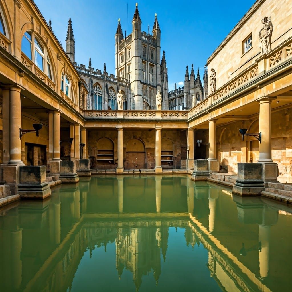 Bath, Somerset, the Roman Baths