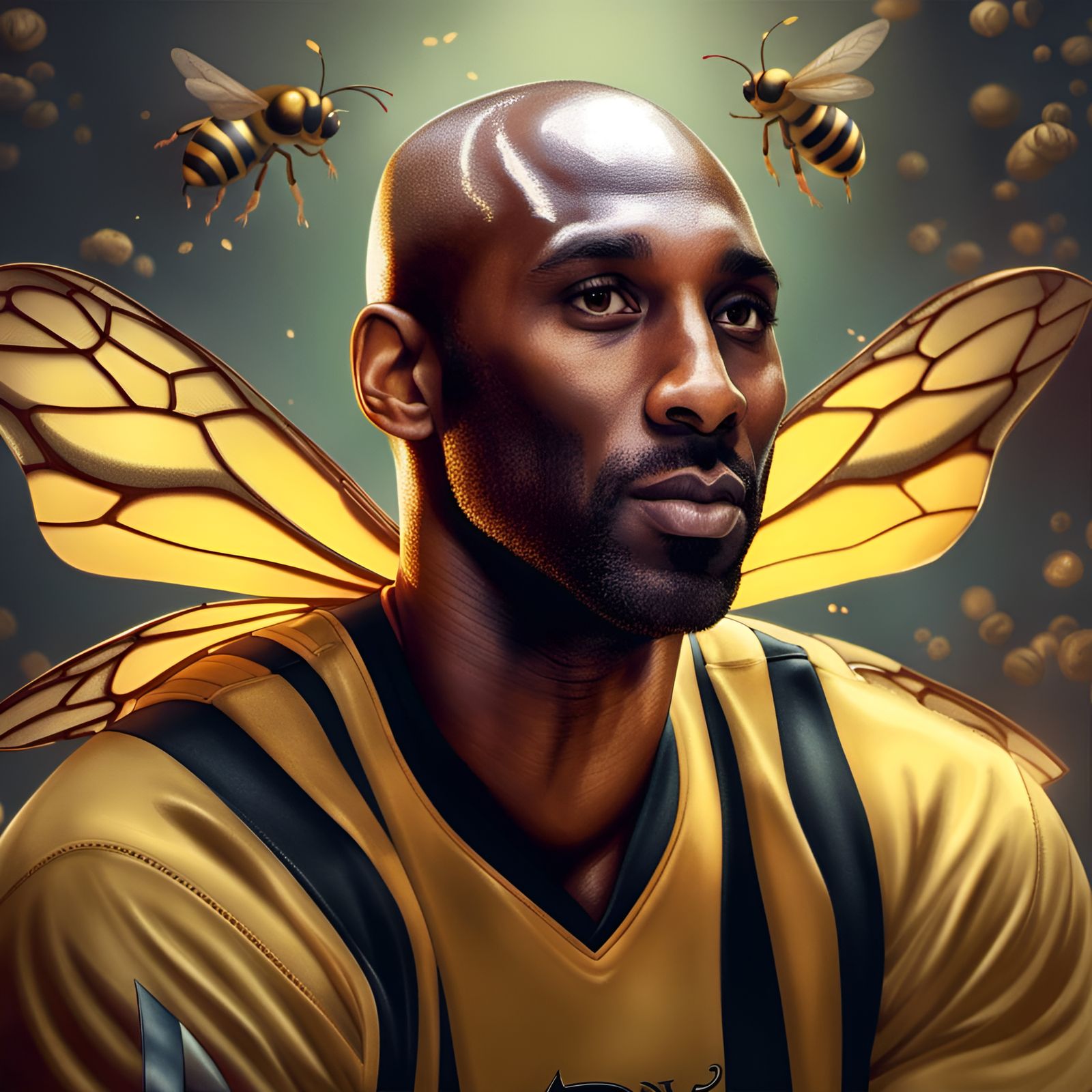 Bee Costume Portrait in Artgerm Style