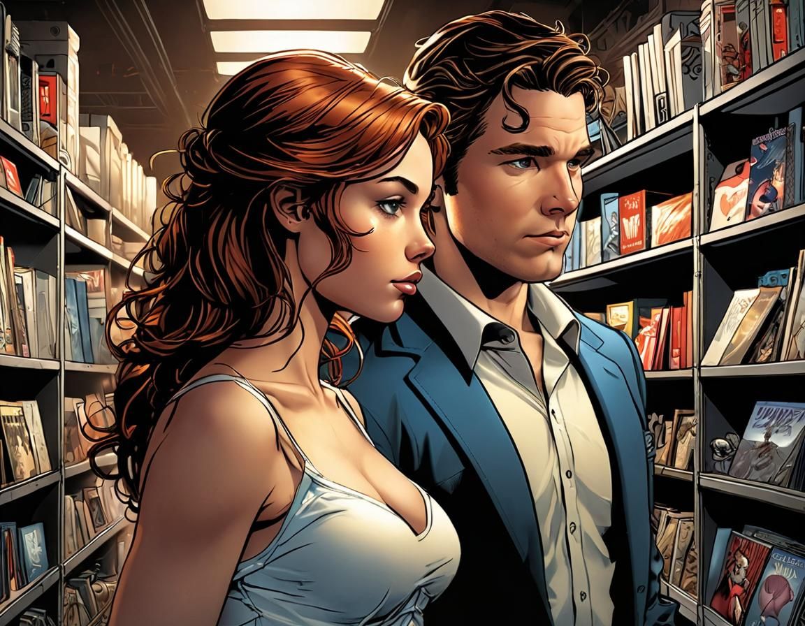 Unconditional Love in Comic Book Style