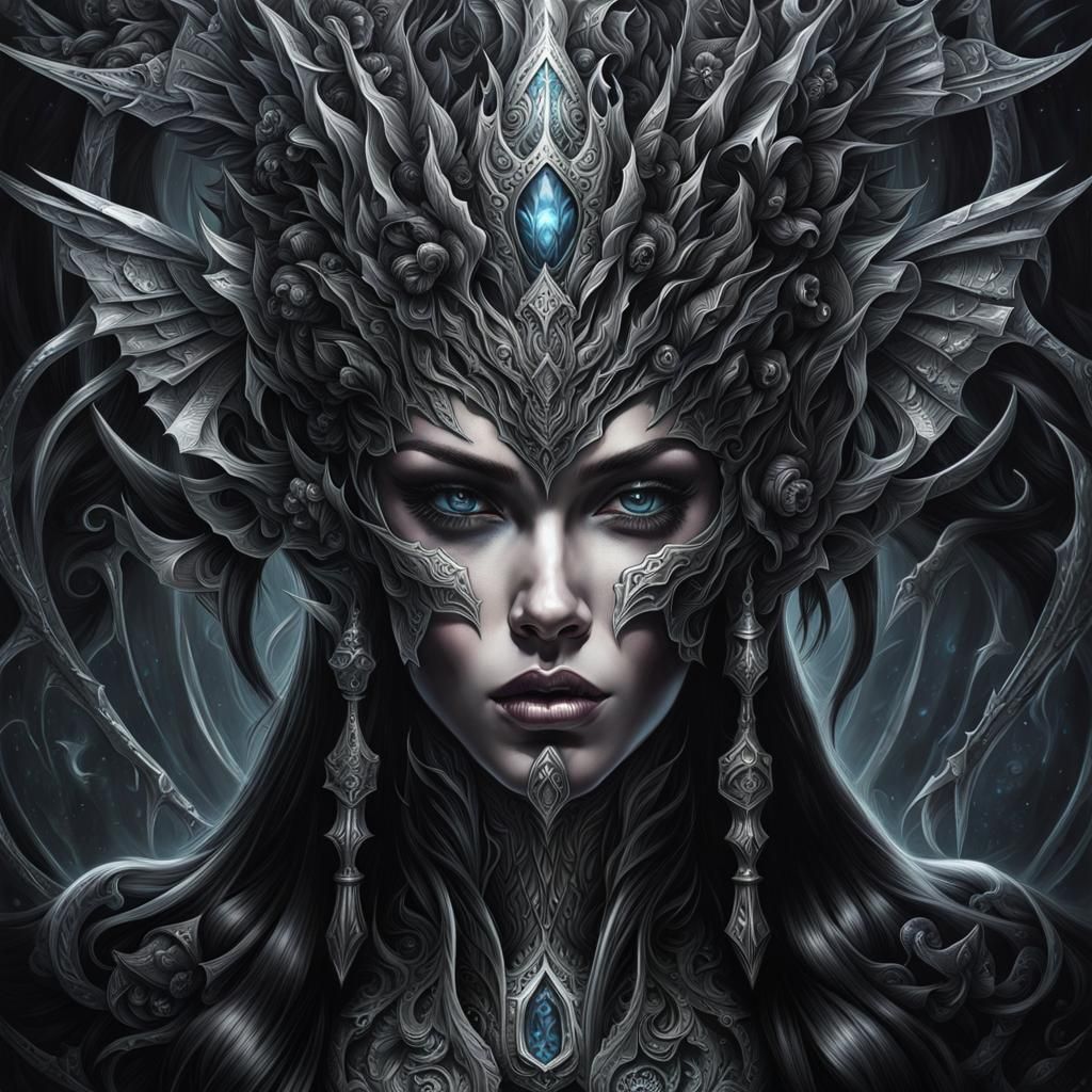 Steampunk Elf in Heavy Metal Concept Art