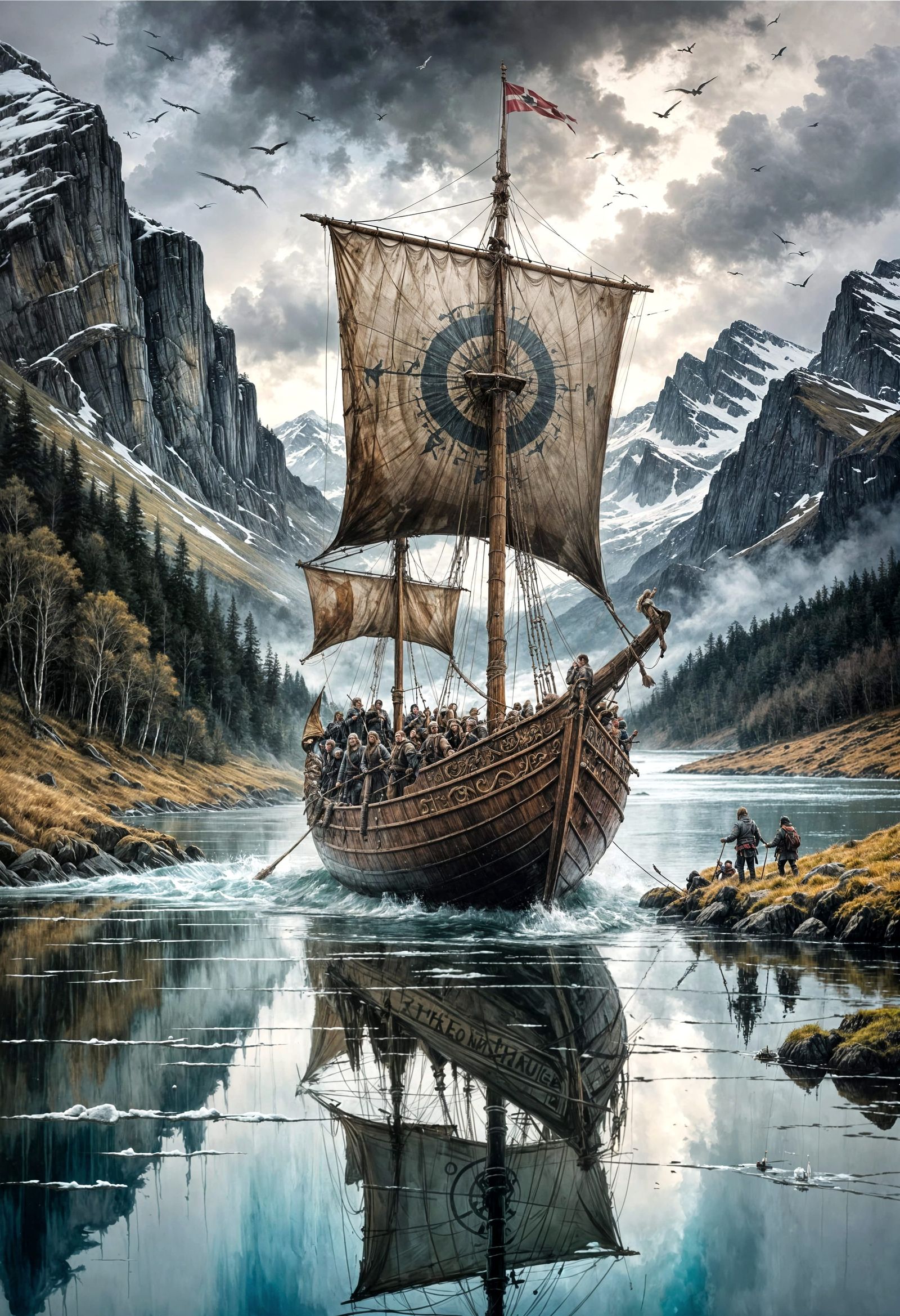 and the Vikings came out again...