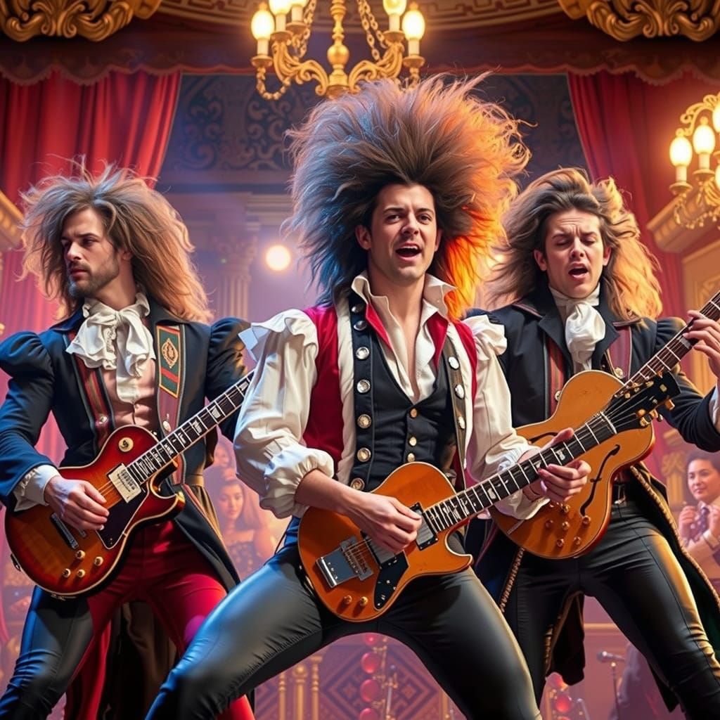 Glam Metal Opera House Ablaze